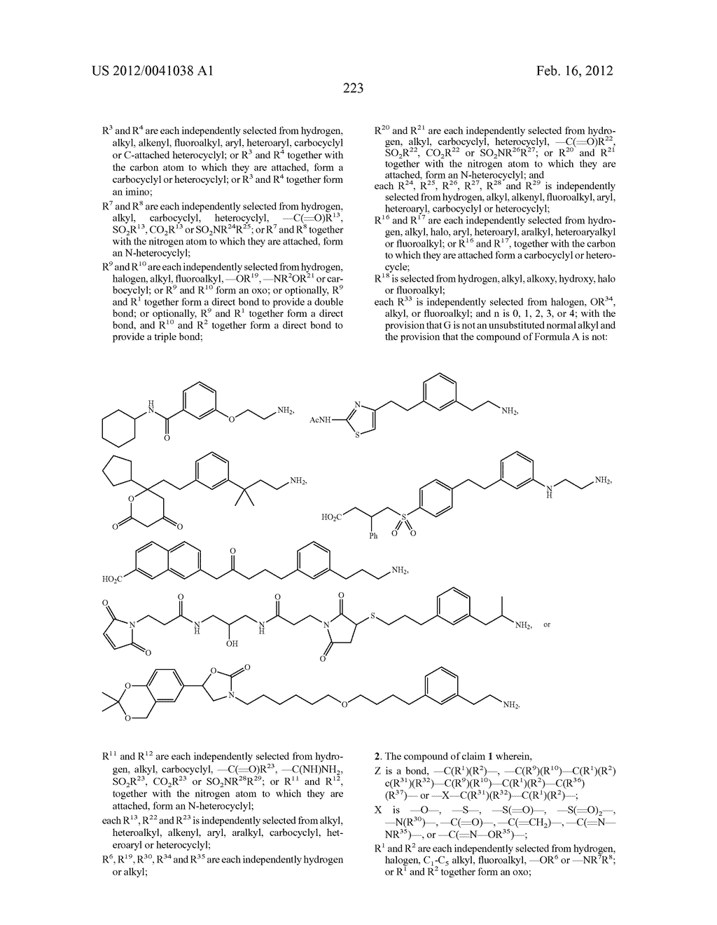 AMINE DERIVATIVE COMPOUNDS FOR TREATING OPHTHALMIC DISEASES AND DISORDERS - diagram, schematic, and image 226