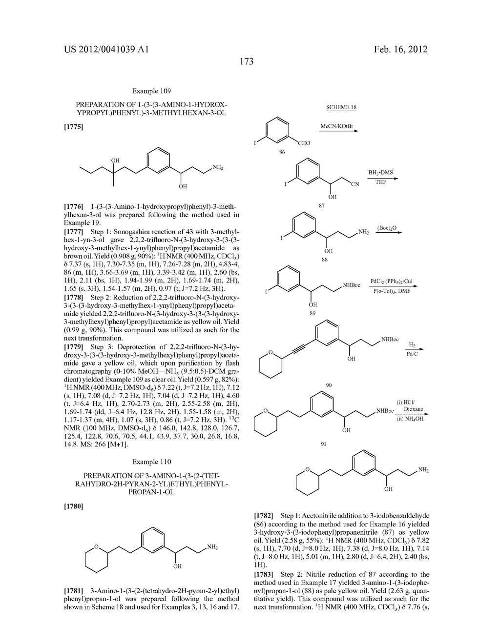 AMINE DERIVATIVE COMPOUNDS FOR TREATING OPHTHALMIC DISEASES AND DISORDERS - diagram, schematic, and image 176