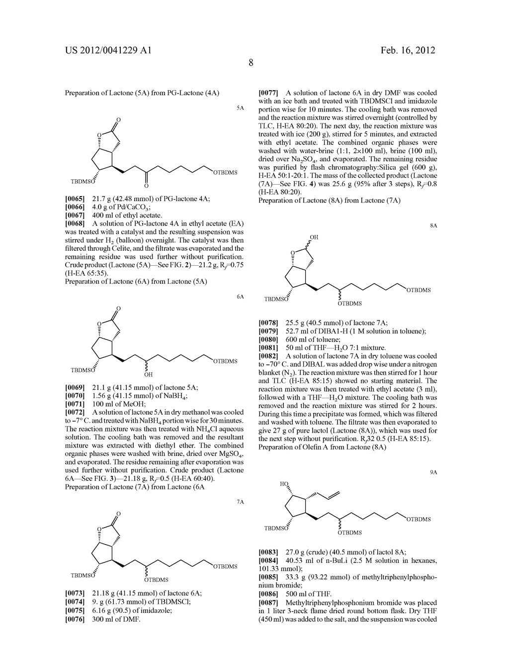 METHODS FOR MANUFACTURING TETRANOR-PROSTAGLANDIN D, J, E, A AND F     METABOLITES - diagram, schematic, and image 50