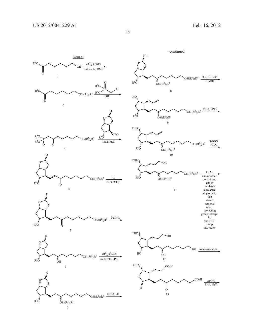 METHODS FOR MANUFACTURING TETRANOR-PROSTAGLANDIN D, J, E, A AND F     METABOLITES - diagram, schematic, and image 57