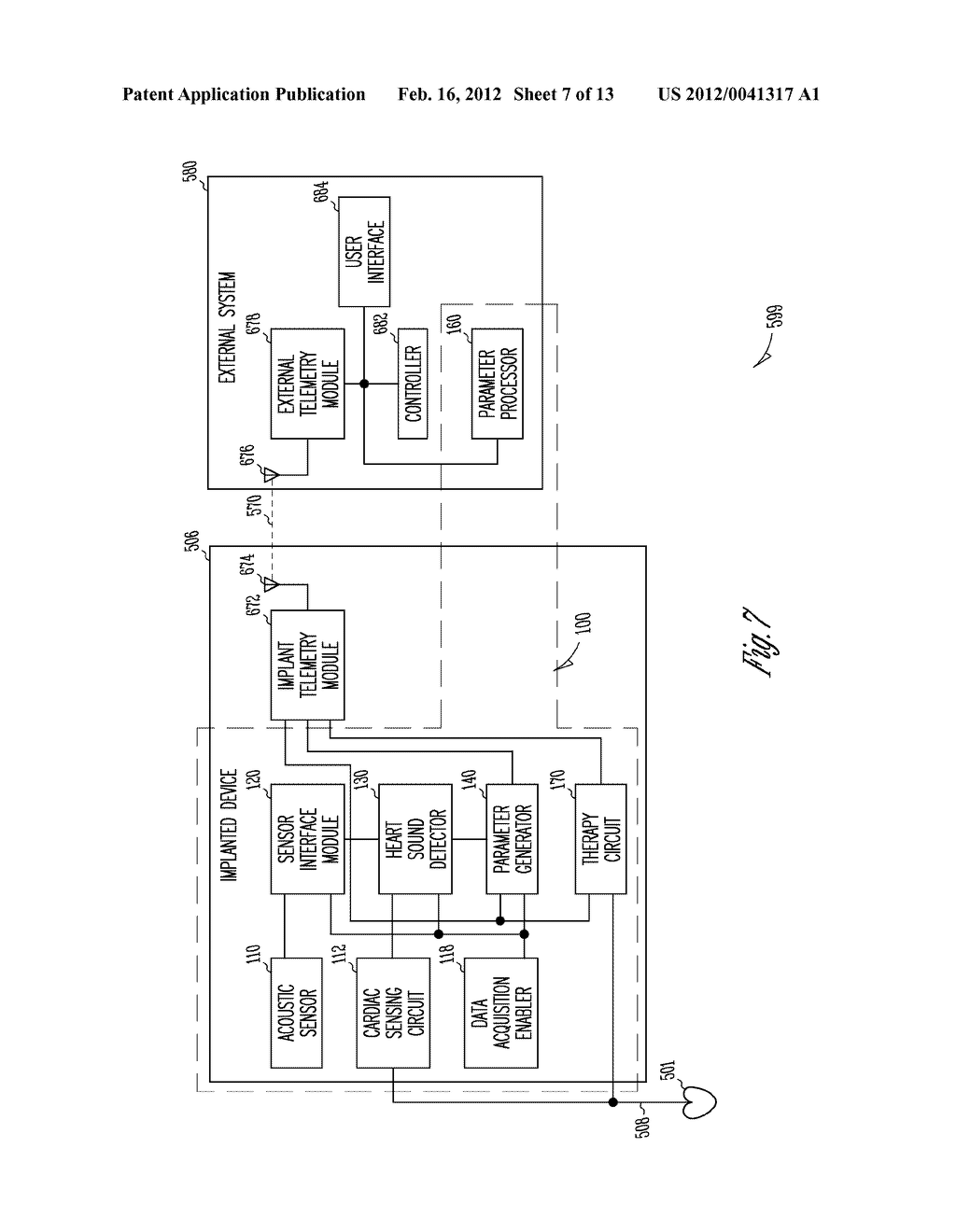 METHOD AND APPARATUS FOR DETECTING ATRIAL FILLING PRESSURE - diagram, schematic, and image 08