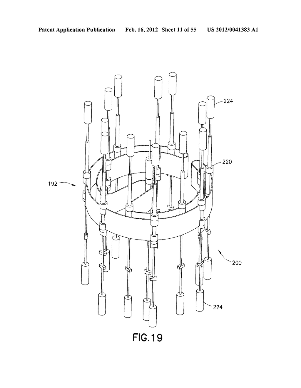 Circuitous Band Needle Changing Apparatus - diagram, schematic, and image 12