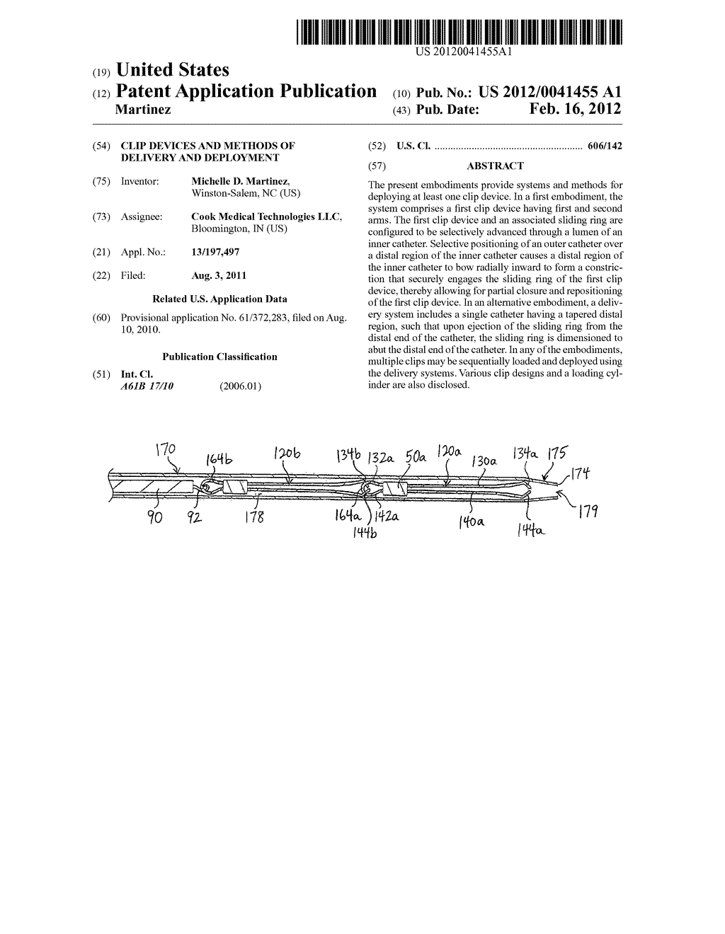 CLIP DEVICES AND METHODS OF DELIVERY AND DEPLOYMENT - diagram, schematic, and image 01