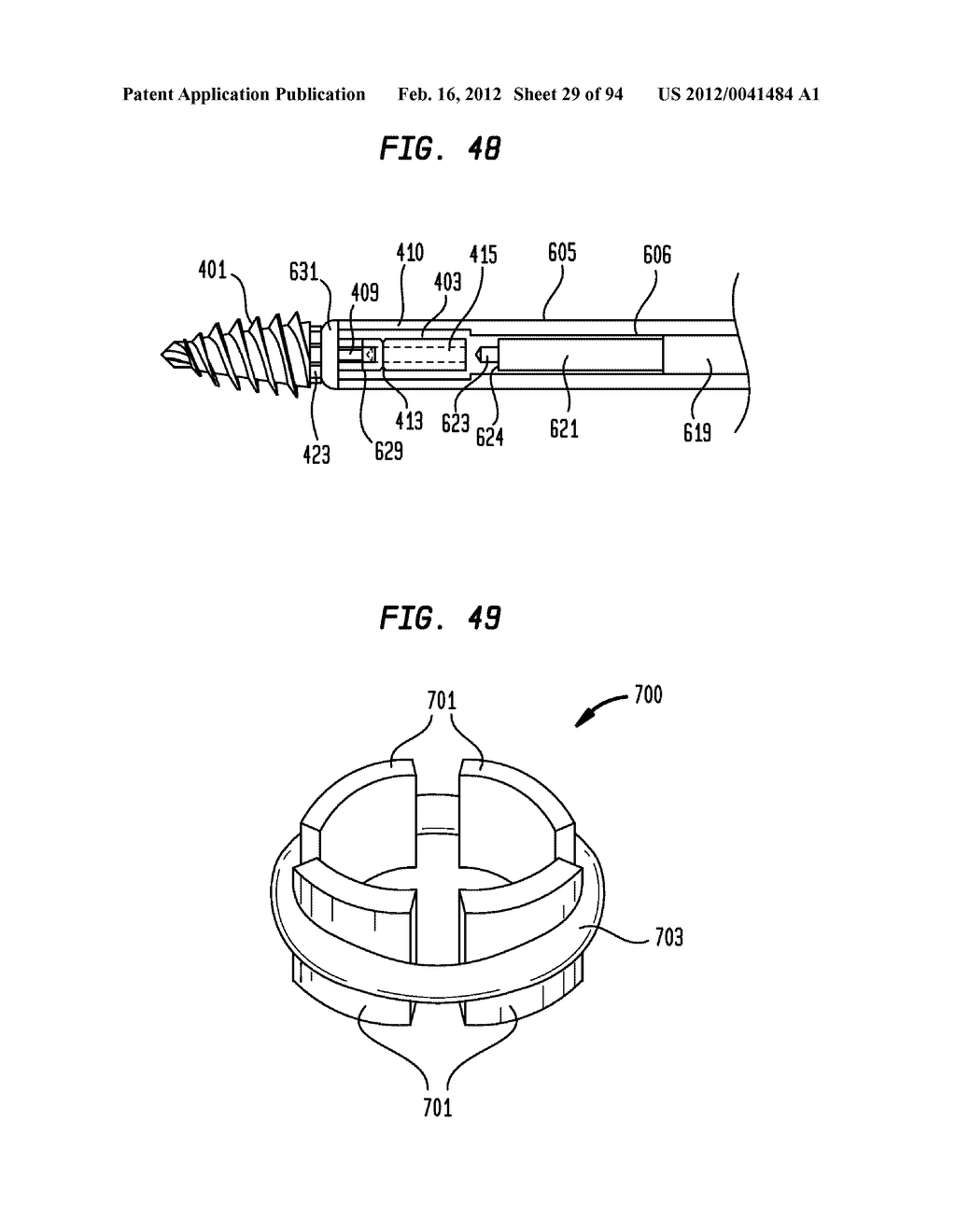 MEDICAL DEVICE AND PROCEDURE FOR ATTACHING TISSUE TO BONE - diagram, schematic, and image 30