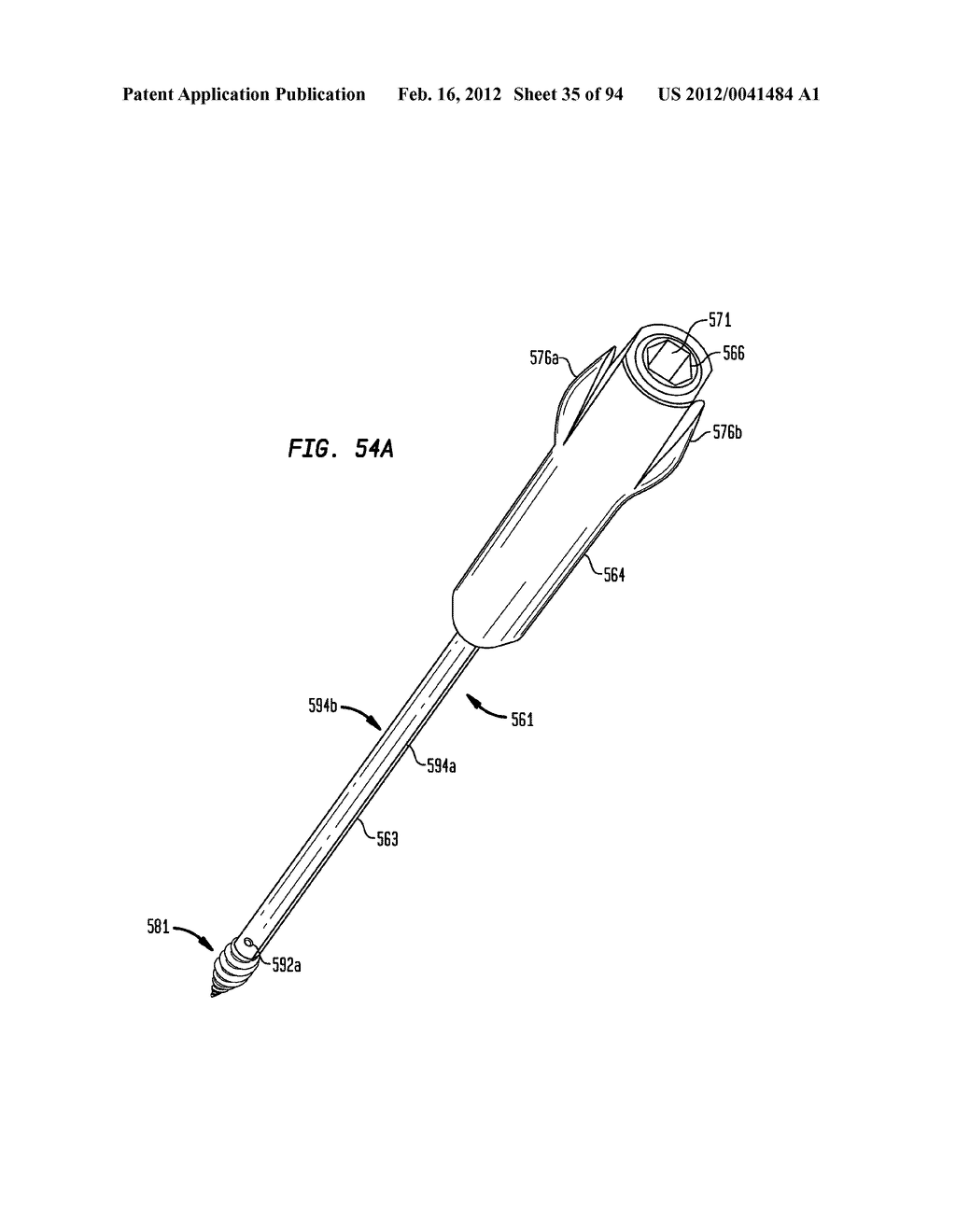 MEDICAL DEVICE AND PROCEDURE FOR ATTACHING TISSUE TO BONE - diagram, schematic, and image 36