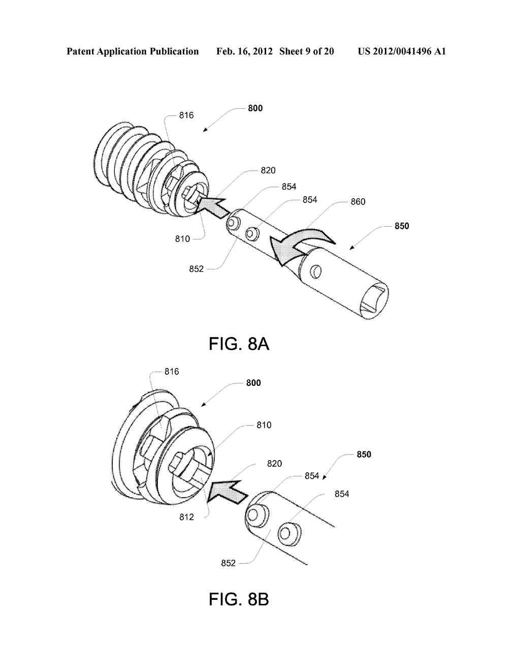 Swivel Screw Ligament Fixation Device - diagram, schematic, and image 10