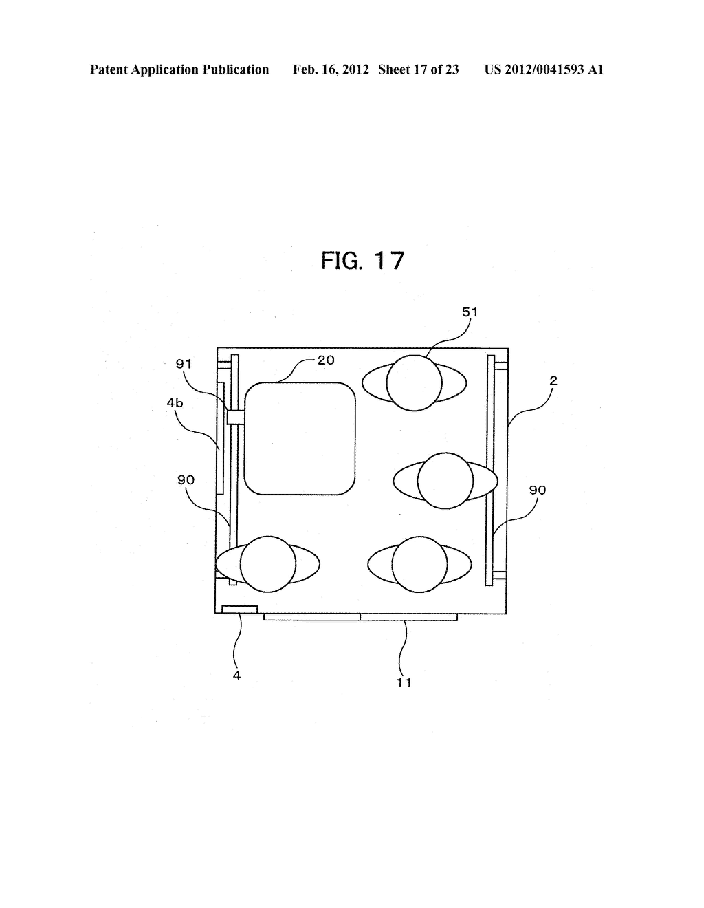 ELEVATOR SYSTEM THAT AUTONOMOUS MOBILE ROBOT TAKES TOGETHER WITH PERSON - diagram, schematic, and image 18