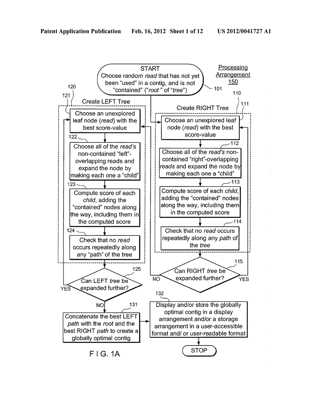 METHOD, COMPUTER-ACCESSIBLE MEDIUM AND SYSTEMS FOR SCORE-DRIVEN     WHOLE-GENOME SHOTGUN SEQUENCE ASSEMBLE - diagram, schematic, and image 02