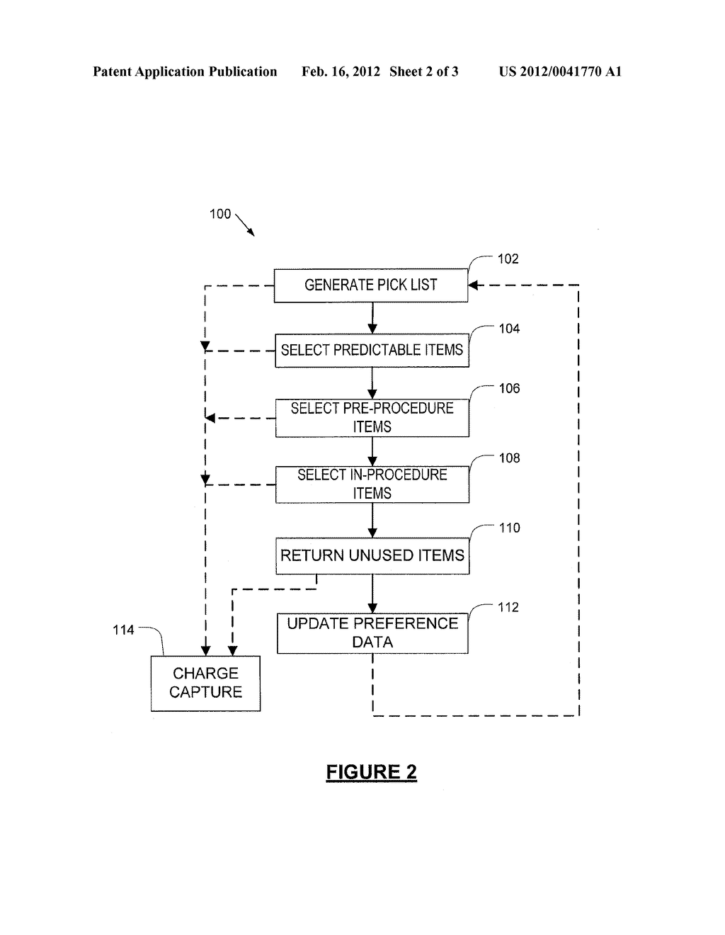 SYSTEMS, METHODS, AND APPARATUS FOR PROVISIONING AND TRACKING MEDICAL     SUPPLIES FOR MEDICAL PROCEDURES - diagram, schematic, and image 03