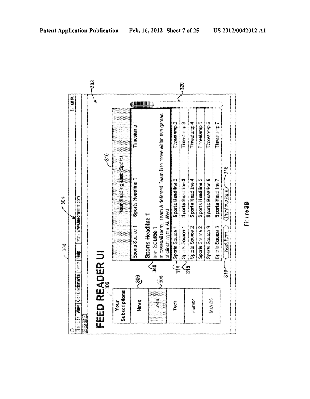 Determining and Displaying a Count of Unread Items in Content Feeds - diagram, schematic, and image 08