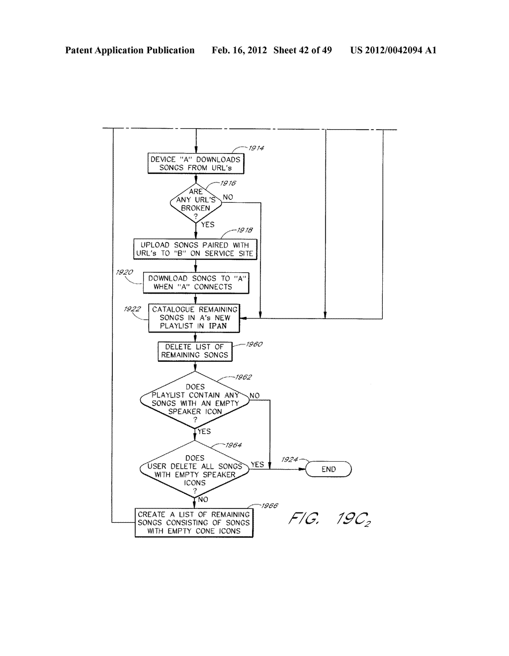 METHOD AND DEVICE FOR AN INTERNET RADIO CAPABLE OF OBTAINING PLAYLIST     CONTENT FROM A CONTENT SERVER - diagram, schematic, and image 43