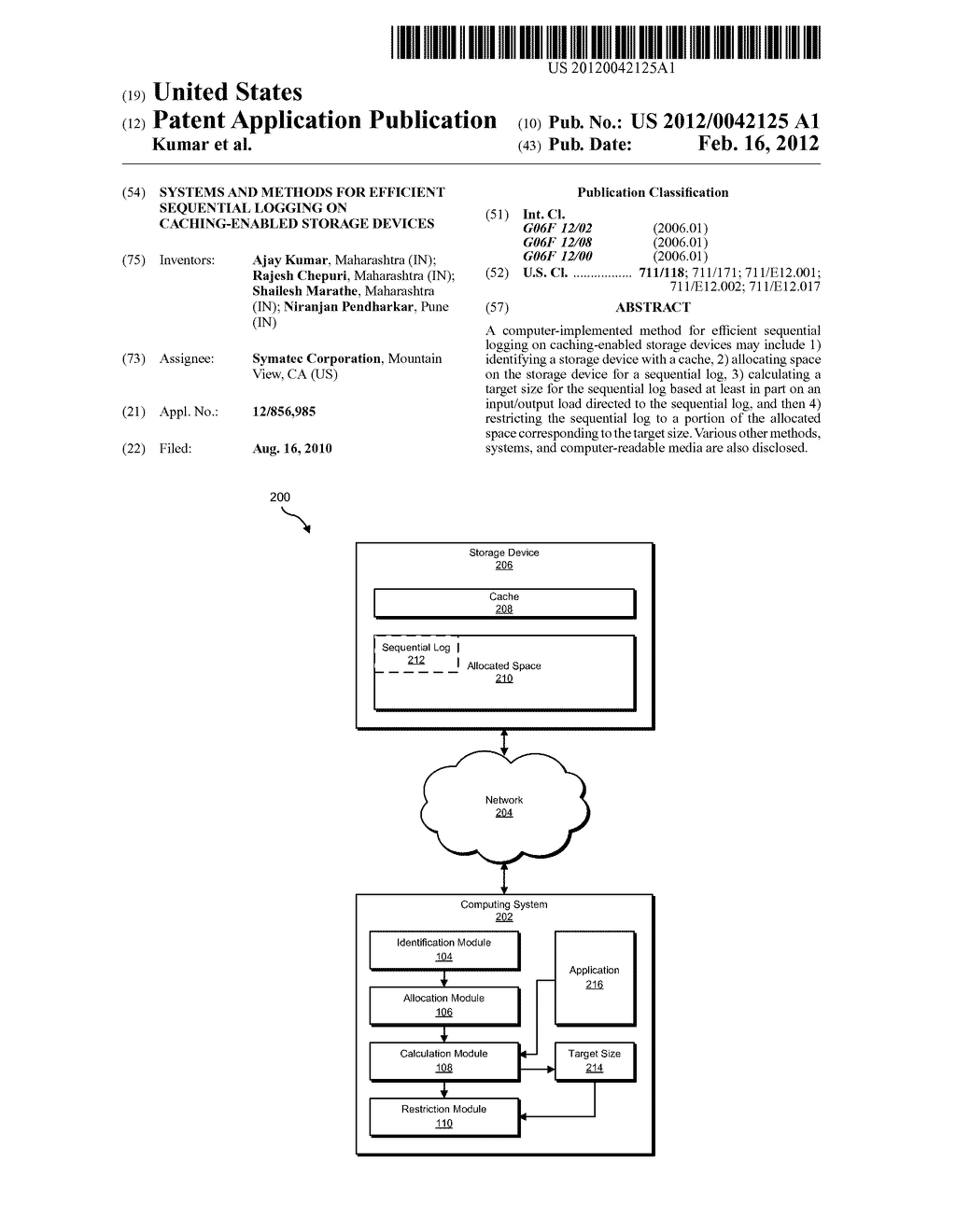 Systems and Methods for Efficient Sequential Logging on Caching-Enabled     Storage Devices - diagram, schematic, and image 01