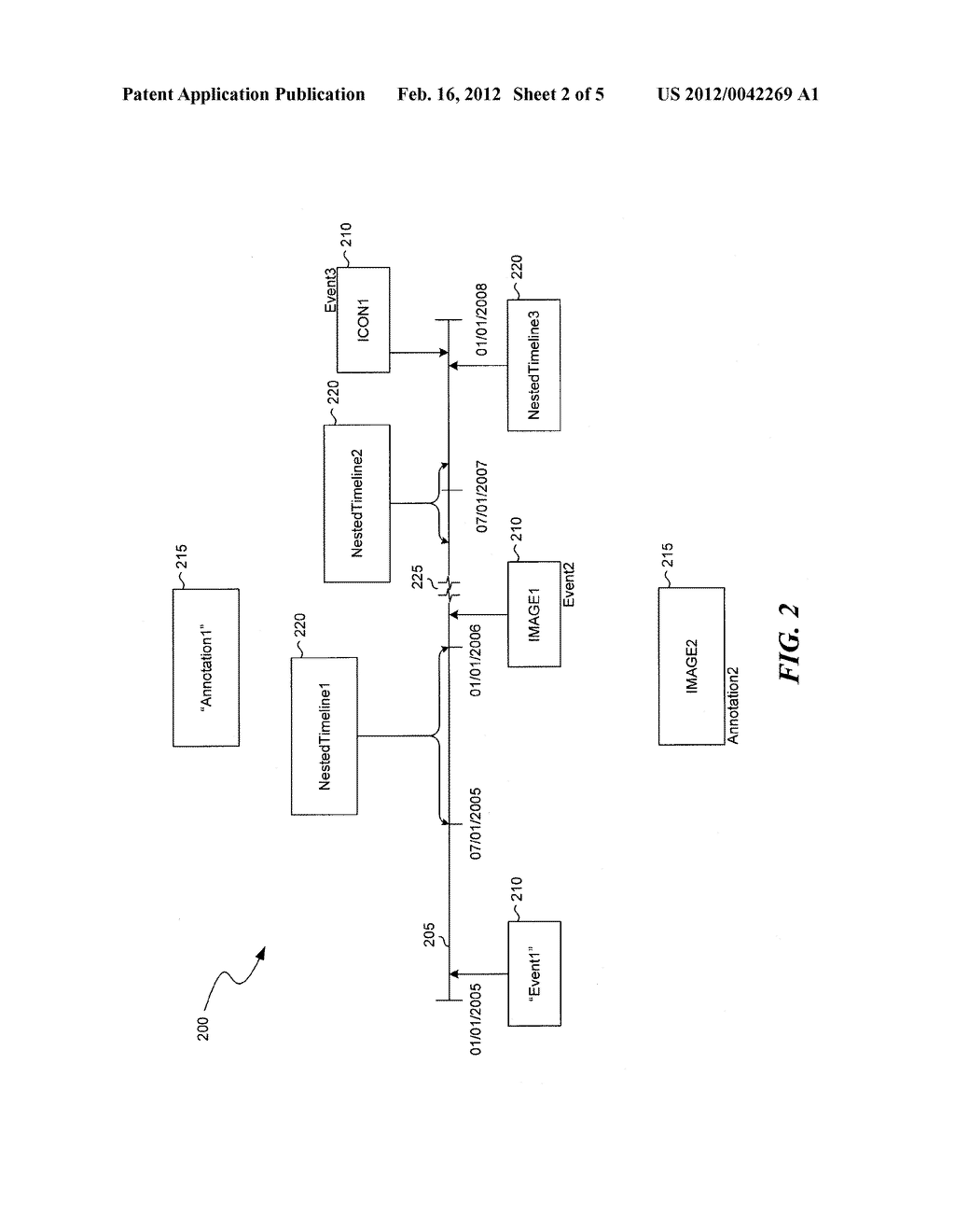 SYSTEM AND METHOD FOR NESTING TIMELINES - diagram, schematic, and image 03