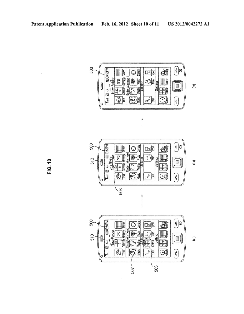 MOBILE TERMINAL AND METHOD OF CONTROLLING THE SAME - diagram, schematic, and image 11