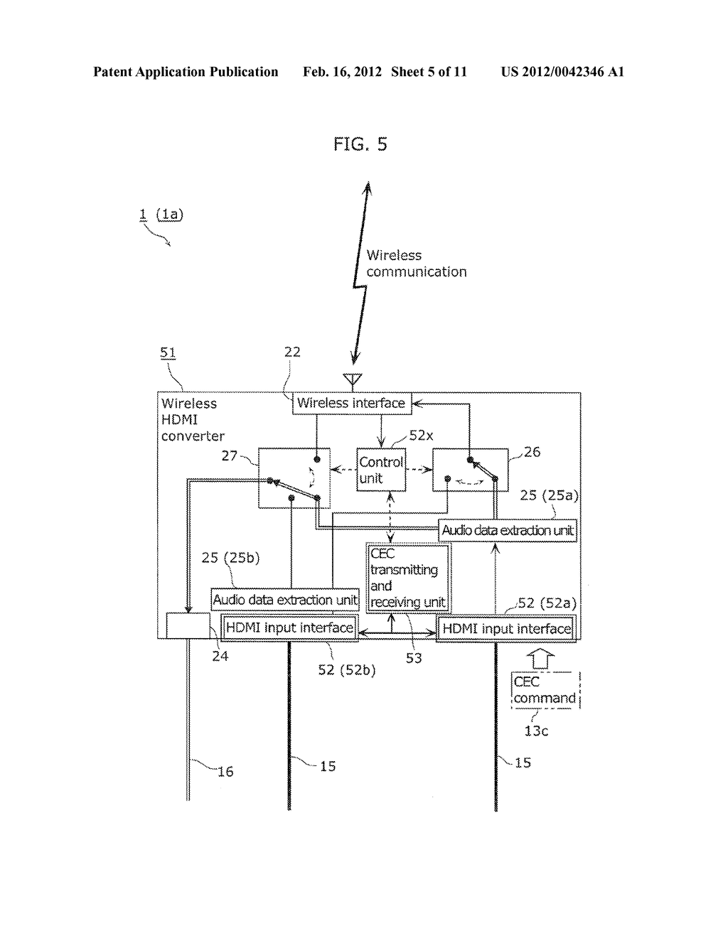 INPUT AND OUTPUT SWITCHING DEVICE AND INPUT AND OUTPUT SWITCHING METHOD - diagram, schematic, and image 06