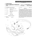 SWIMMING GOGGLES BUCKLE diagram and image