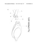 SWIMMING GOGGLES BUCKLE diagram and image