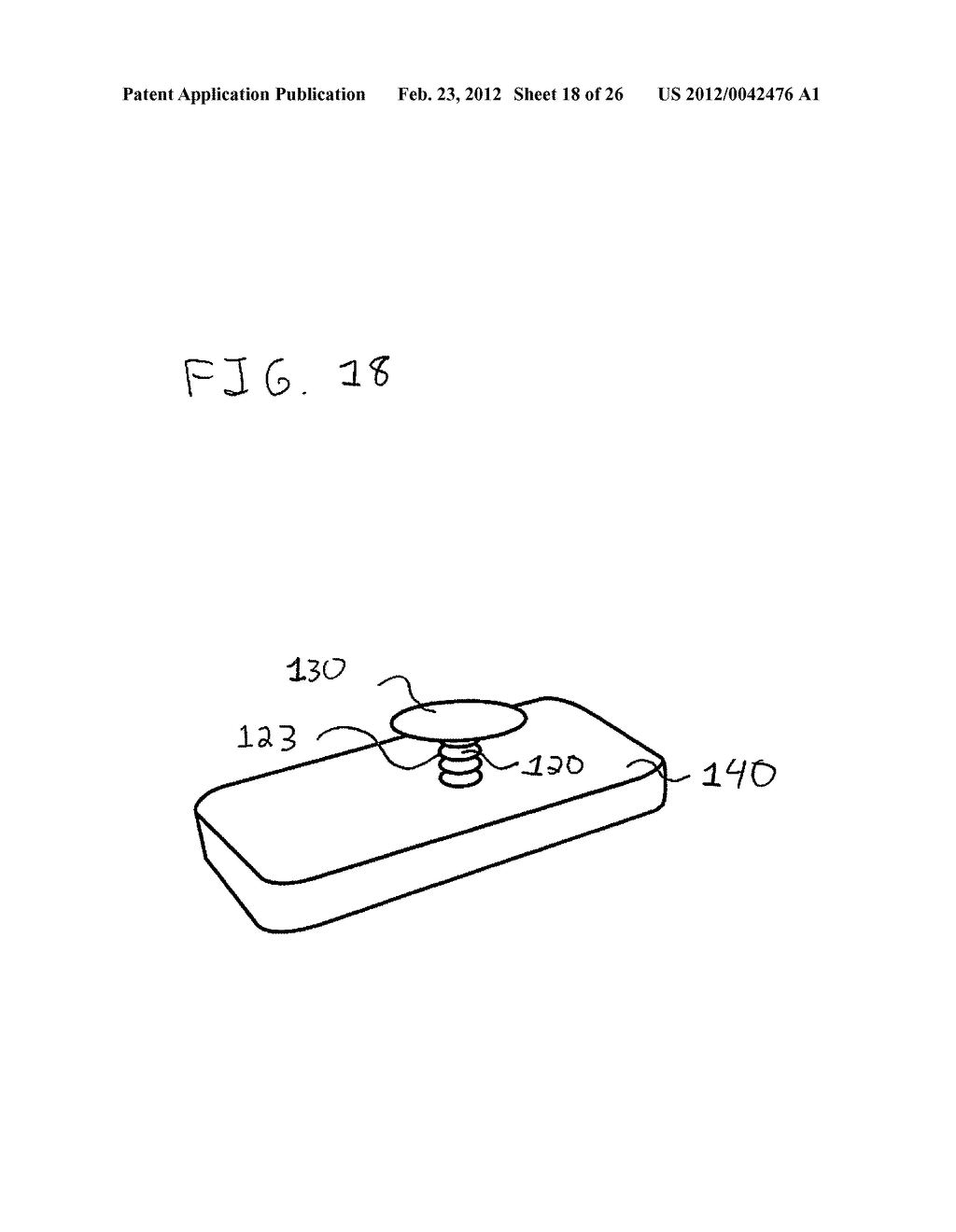 APPARATUS FOR GRIPPING HANDHELD DEVICES - diagram, schematic, and image 19