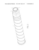 KEYED DRIVE FOR DISPENSE FROM ROTATING ONE-PIECE BLOW-MOLDED BOTTLE diagram and image