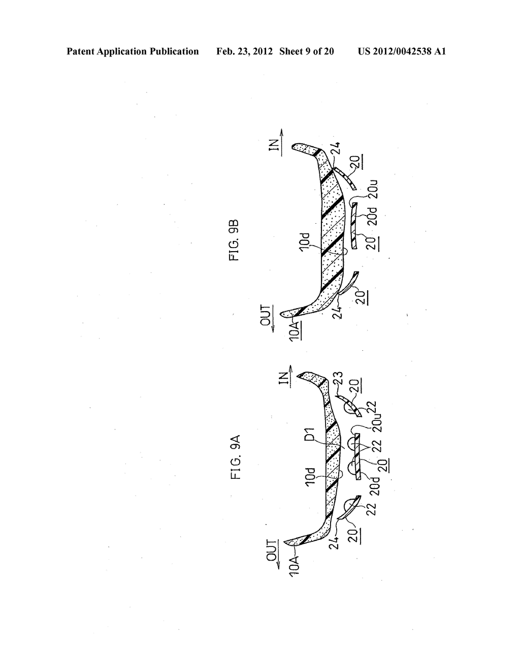 Shoe Sole with Reinforcement Structure - diagram, schematic, and image 10