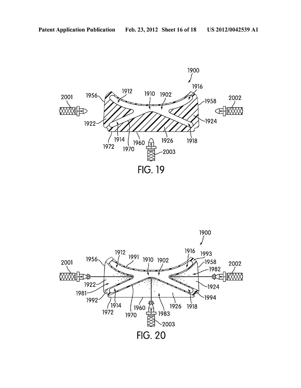 Sole Structure Comprising A Fluid Filled Member With Slots - diagram, schematic, and image 17