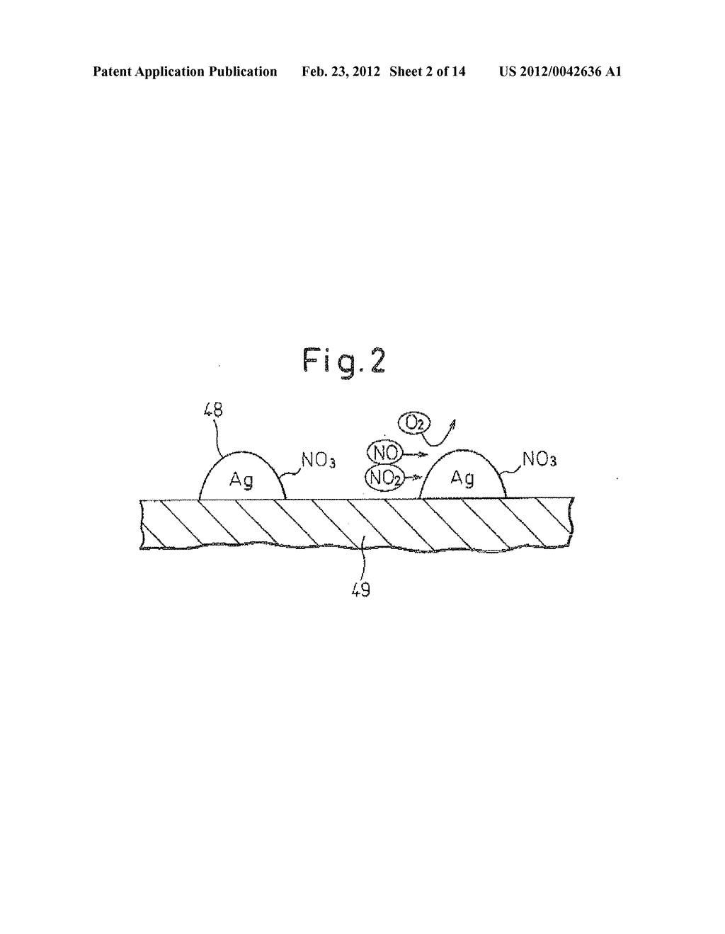 EXHAUST PURIFICATION SYSTEM OF INTERNAL COMBUSTION ENGINE - diagram, schematic, and image 03