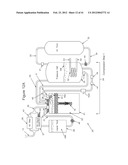 COMPRESSED AIR ENERGY STORAGE SYSTEM UTILIZING TWO-PHASE FLOW TO     FACILITATE HEAT EXCHANGE diagram and image