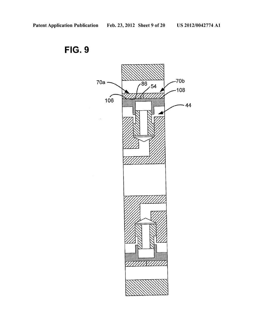 DISPLACEMENT ASSEMBLY FOR A FLUID DEVICE - diagram, schematic, and image 10