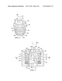 Rotary Drill Bit with Nozzles Designed to Enhance Hydraulic Performance     and Drilling Fluid Efficiency diagram and image