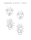 Rotary Drill Bit with Nozzles Designed to Enhance Hydraulic Performance     and Drilling Fluid Efficiency diagram and image