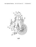 FOLDING BICYCLE WITH ELECTRIC POWER TRAIN ASSIST diagram and image