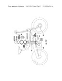 FOLDING BICYCLE WITH ELECTRIC POWER TRAIN ASSIST diagram and image