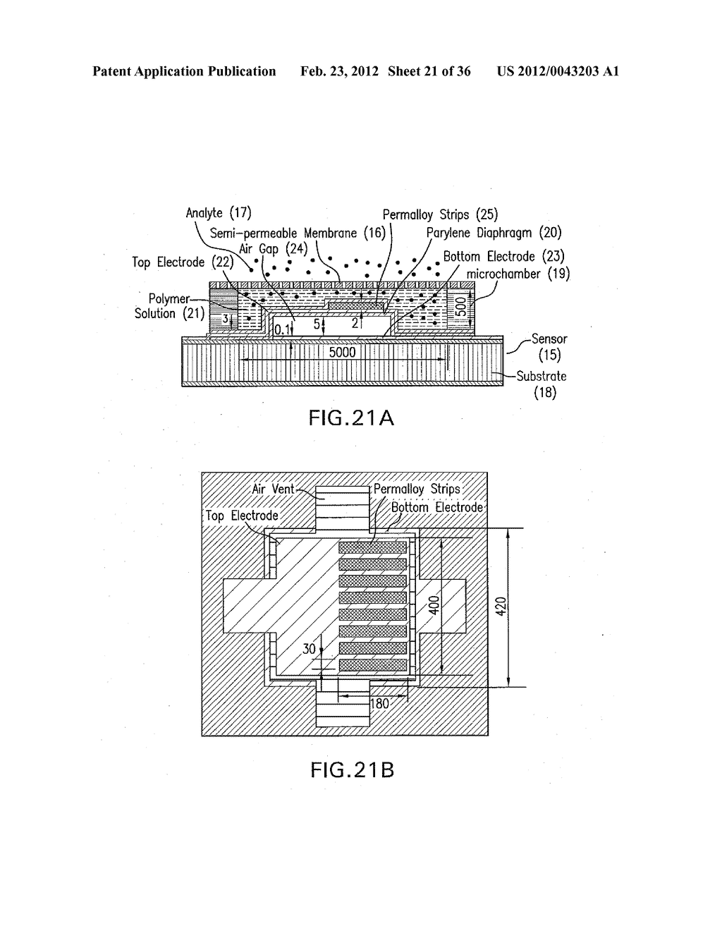 SENSORS FOR LONG-TERM AND CONTINUOUS MONITORING OF BIOCHEMICALS - diagram, schematic, and image 22