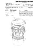 Thermal Protector Sleeve for Hot Drink Cup diagram and image