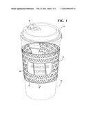 Thermal Protector Sleeve for Hot Drink Cup diagram and image