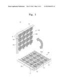 SEMICONDUCTOR PACKAGE TRANSFERRING APPARATUS AND METHOD OF MANUFACTURING     SEMICONDUCTOR DEVICE USING THE SAME diagram and image