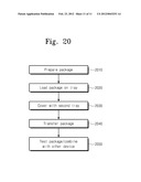 SEMICONDUCTOR PACKAGE TRANSFERRING APPARATUS AND METHOD OF MANUFACTURING     SEMICONDUCTOR DEVICE USING THE SAME diagram and image