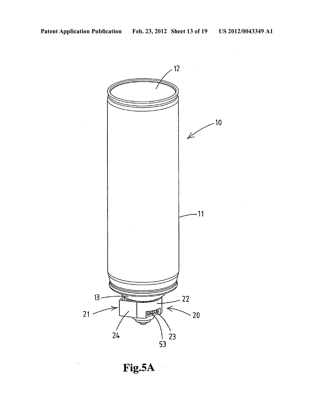 Aerosol Container and Dispenser Machine - diagram, schematic, and image 14