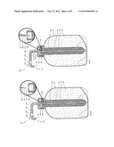  METHOD AND A SYSTEM FOR PRESSURISING AND DISPENSING FLUID PRODUCTS STORED     IN A BOTTLE, CAN, CONTAINER OR SIMILAR DEVICE diagram and image