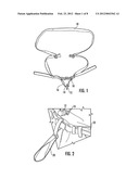 Hands free archery bow support diagram and image