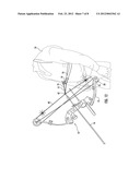 Hands free archery bow support diagram and image