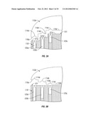 SURGICAL STAPLING INSTRUMENTS INCLUDING A CARTRIDGE HAVING MULTIPLE     STAPLES SIZES diagram and image