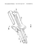 SURGICAL STAPLING INSTRUMENTS INCLUDING A CARTRIDGE HAVING MULTIPLE     STAPLES SIZES diagram and image