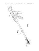 SURGICAL STAPLING INSTRUMENTS INCLUDING A CARTRIDGE HAVING MULTIPLE     STAPLES SIZES diagram and image