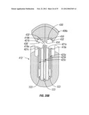 SURGICAL STAPLING INSTRUMENTS INCLUDING A CARTRIDGE HAVING MULTIPLE     STAPLES SIZES diagram and image