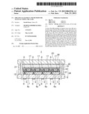 ORGANIC EL ELEMENT AND METHOD FOR MANUFACTURING THE SAME diagram and image