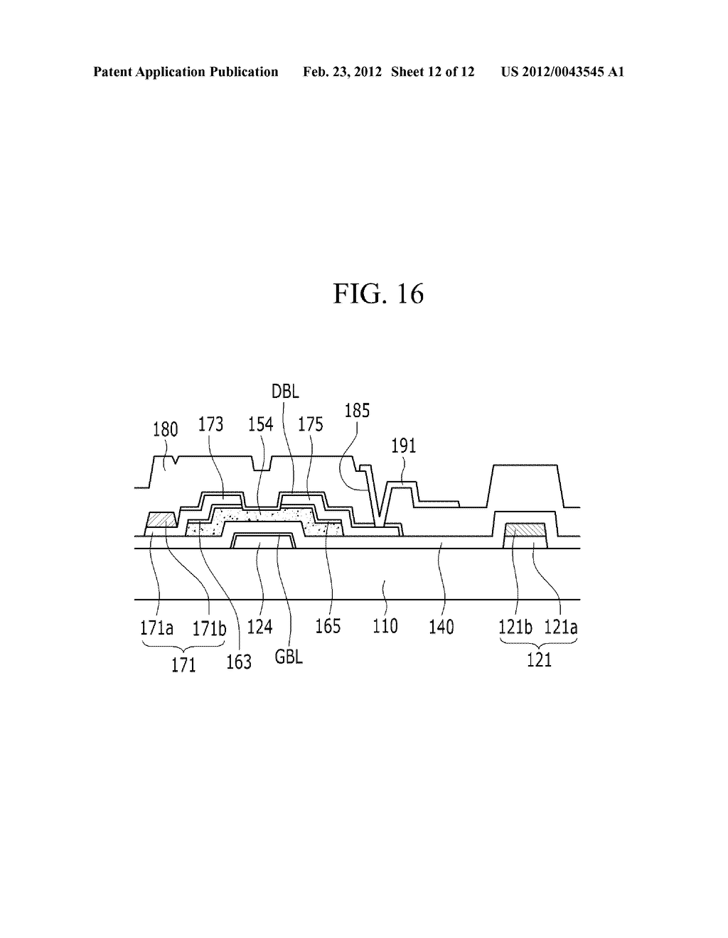 THIN FILM TRANSISTOR DISPLAY PANEL AND MANUFACTURING METHOD THEREOF - diagram, schematic, and image 13