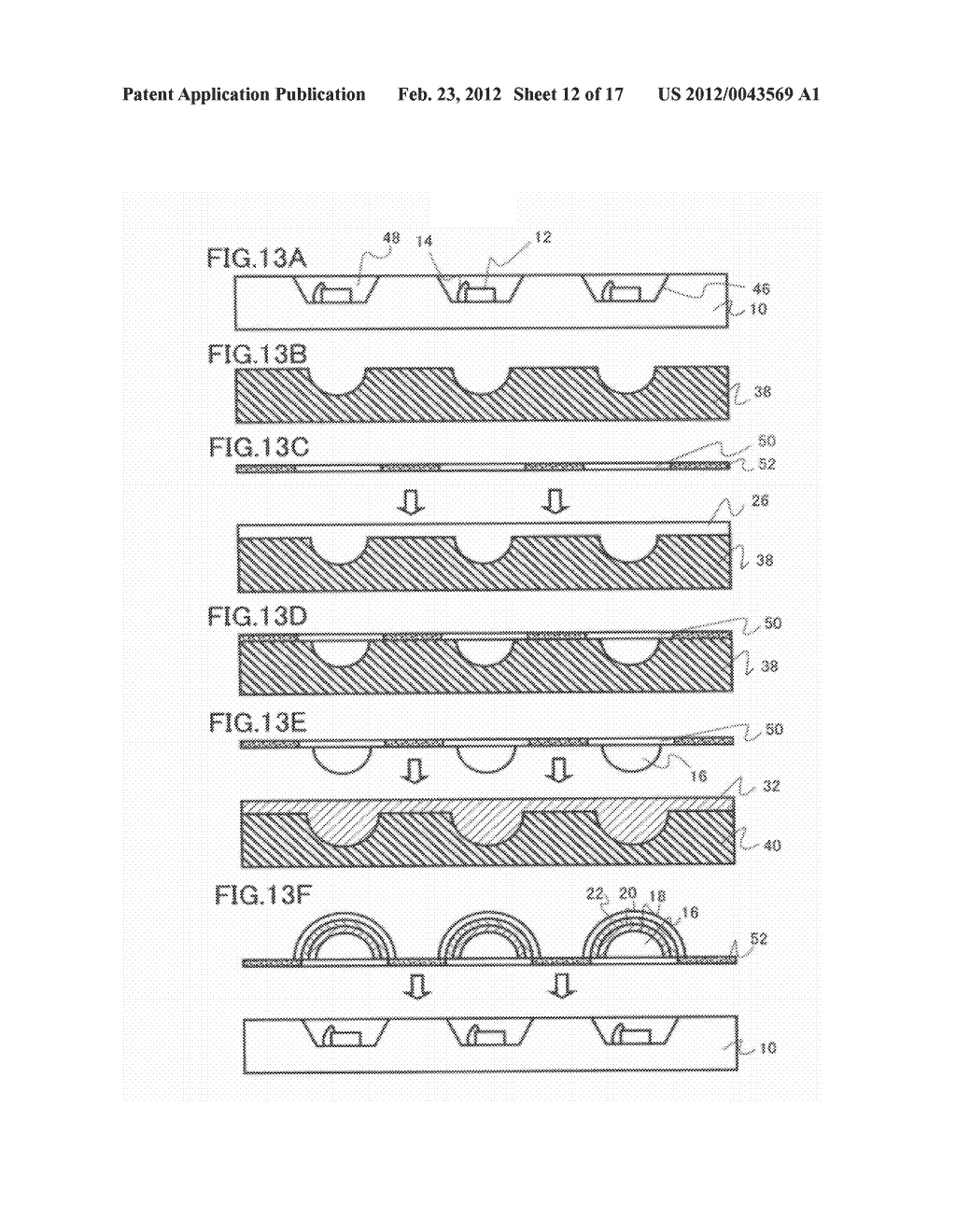 LIGHT EMITTING DEVICE AND MANUFACTURING METHOD THEREOF - diagram, schematic, and image 13