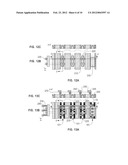 SEA-OF-FINS STRUCTURE ON A SEMICONDUCTOR SUBSTRATE AND METHOD OF     FABRICATION diagram and image