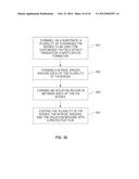 SEA-OF-FINS STRUCTURE ON A SEMICONDUCTOR SUBSTRATE AND METHOD OF     FABRICATION diagram and image